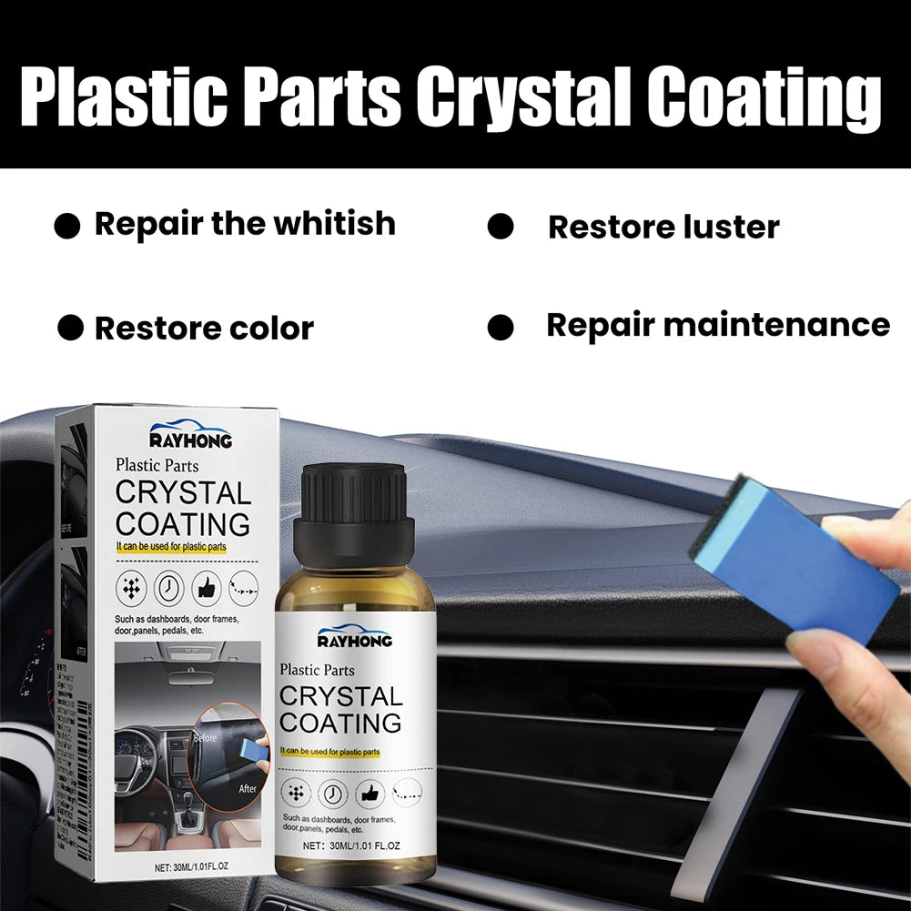 Restaurador de Plásticos para automovil – Efecto cristalino 30ML